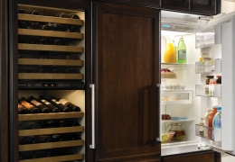 Un réfrigérateur propre